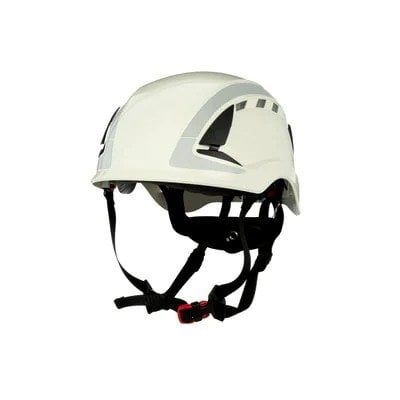 3M X5001V-CE White Ventilated Reflective Helmet