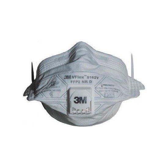 3M 9162V FFP2 Valve Dust and Mist Mask (15 Pieces)