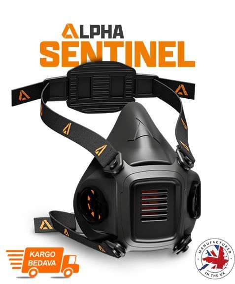 ALPHA SOLWAY SENTINEL HALF FACE MASK - SIZE L